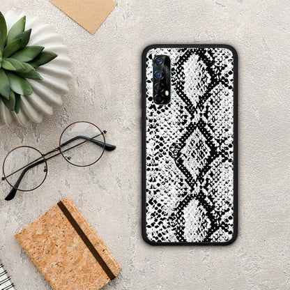 Animal White Snake - Realme 7 θήκη