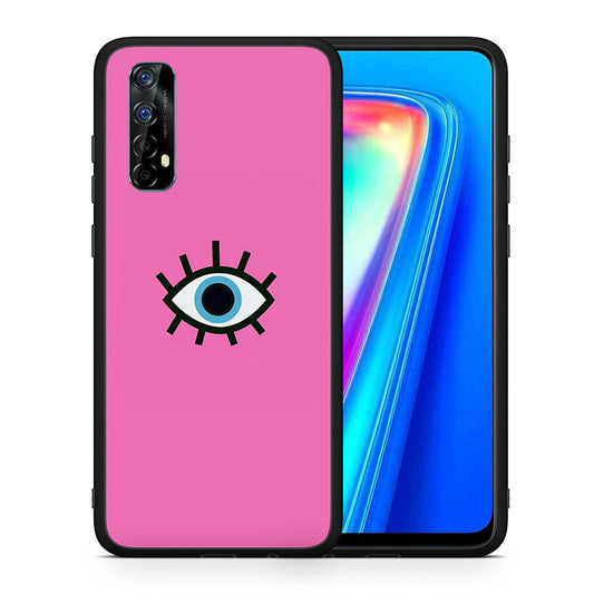 Blue Eye Pink - Realme 7 θήκη