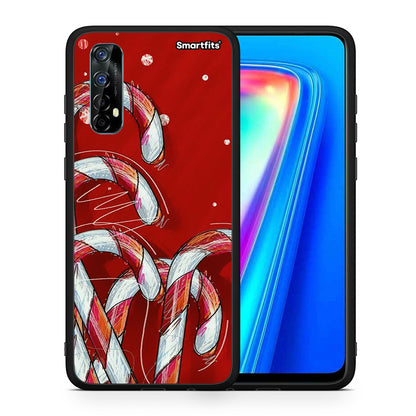 Candy Cane - Realme 7 θήκη