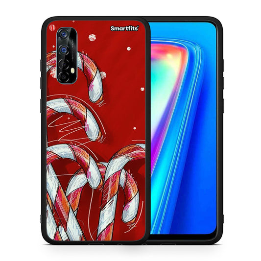 Candy Cane - Realme 7 θήκη