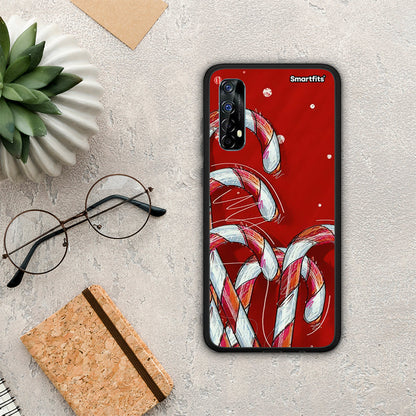 Candy Cane - Realme 7 θήκη
