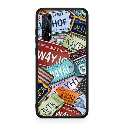 Car Plates - Realme 7 θήκη