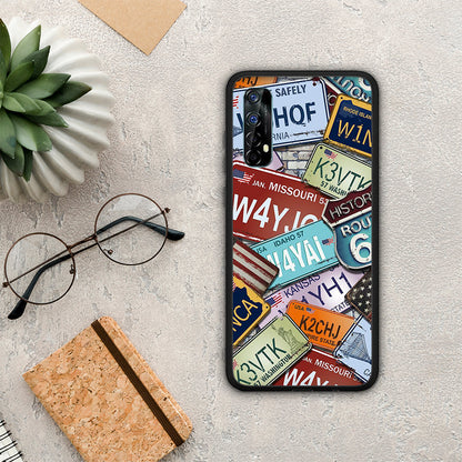 Car Plates - Realme 7 θήκη
