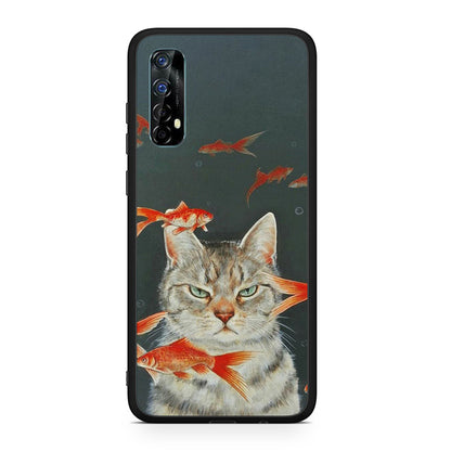 Cat Goldfish - Realme 7 θήκη