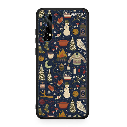 Christmas Elements - Realme 7 θήκη