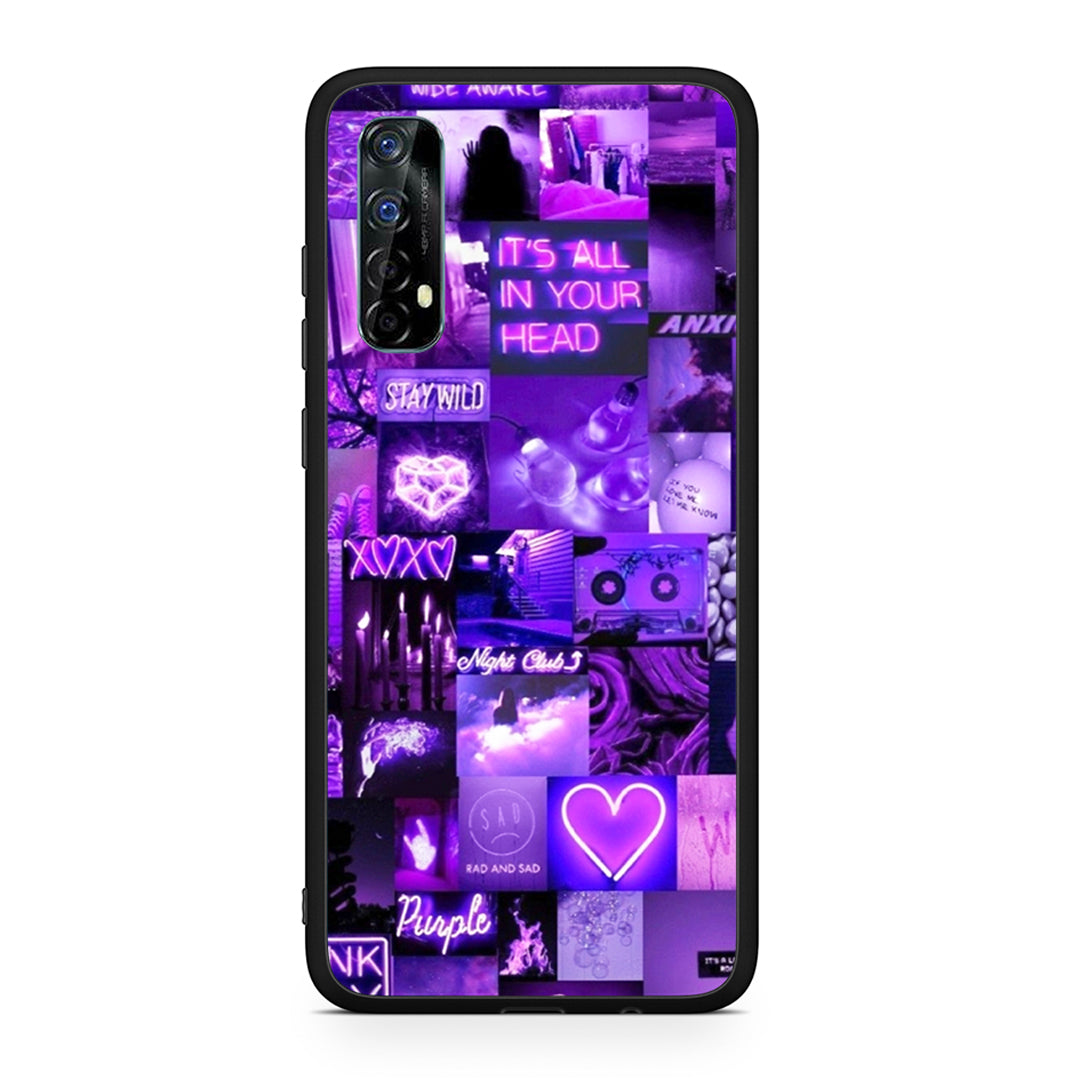 Collage Stay Wild - Realme 7 θήκη