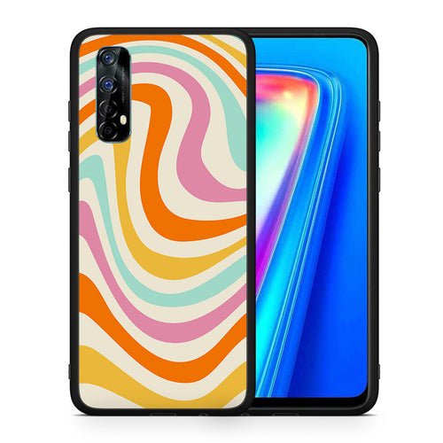 Colourful Waves - Realme 7 θήκη
