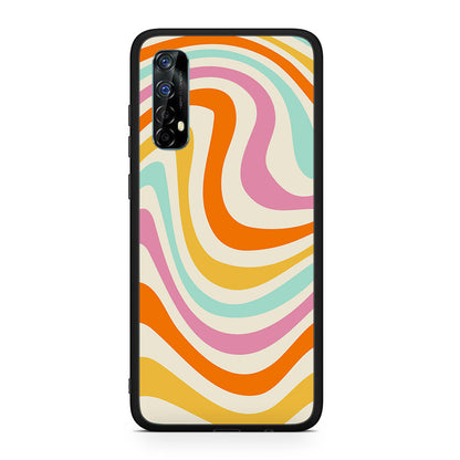 Colourful Waves - Realme 7 θήκη