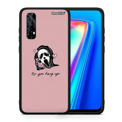 Θήκη Realme 7 Halloween Hang Up από τη Smartfits με σχέδιο στο πίσω μέρος και μαύρο περίβλημα | Realme 7 Halloween Hang Up case with colorful back and black bezels