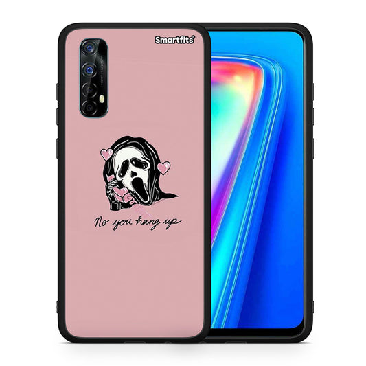 Θήκη Realme 7 Halloween Hang Up από τη Smartfits με σχέδιο στο πίσω μέρος και μαύρο περίβλημα | Realme 7 Halloween Hang Up case with colorful back and black bezels
