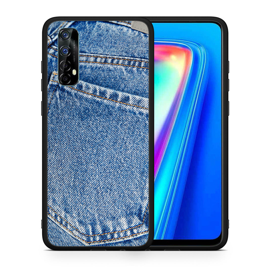 Jeans Pocket - Realme 7 θήκη