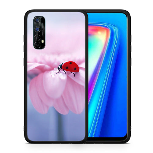 Ladybug Flower - Realme 7 θήκη