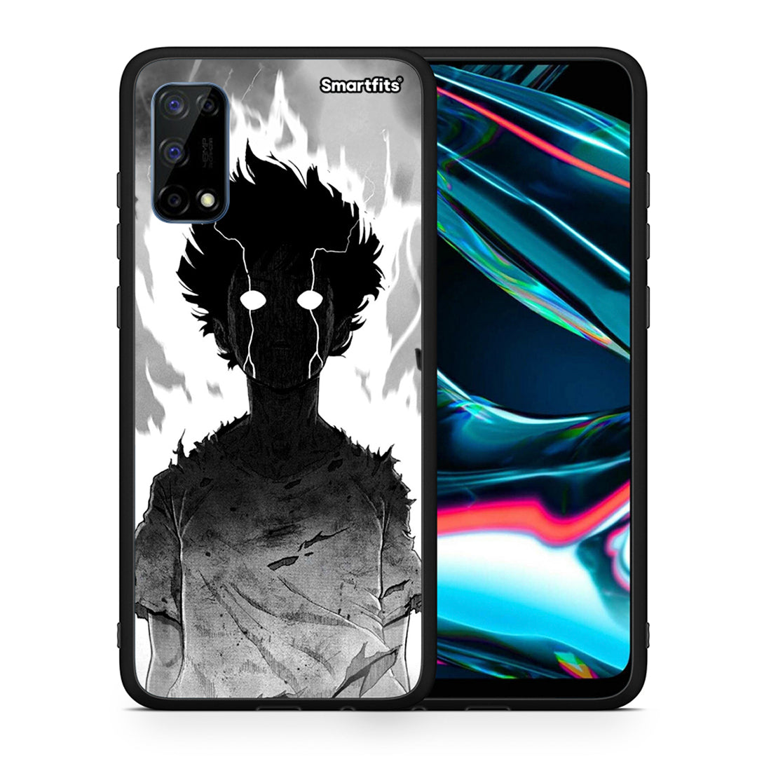 Θήκη Realme 7 Pro Anime Boy από τη Smartfits με σχέδιο στο πίσω μέρος και μαύρο περίβλημα | Realme 7 Pro Anime Boy case with colorful back and black bezels