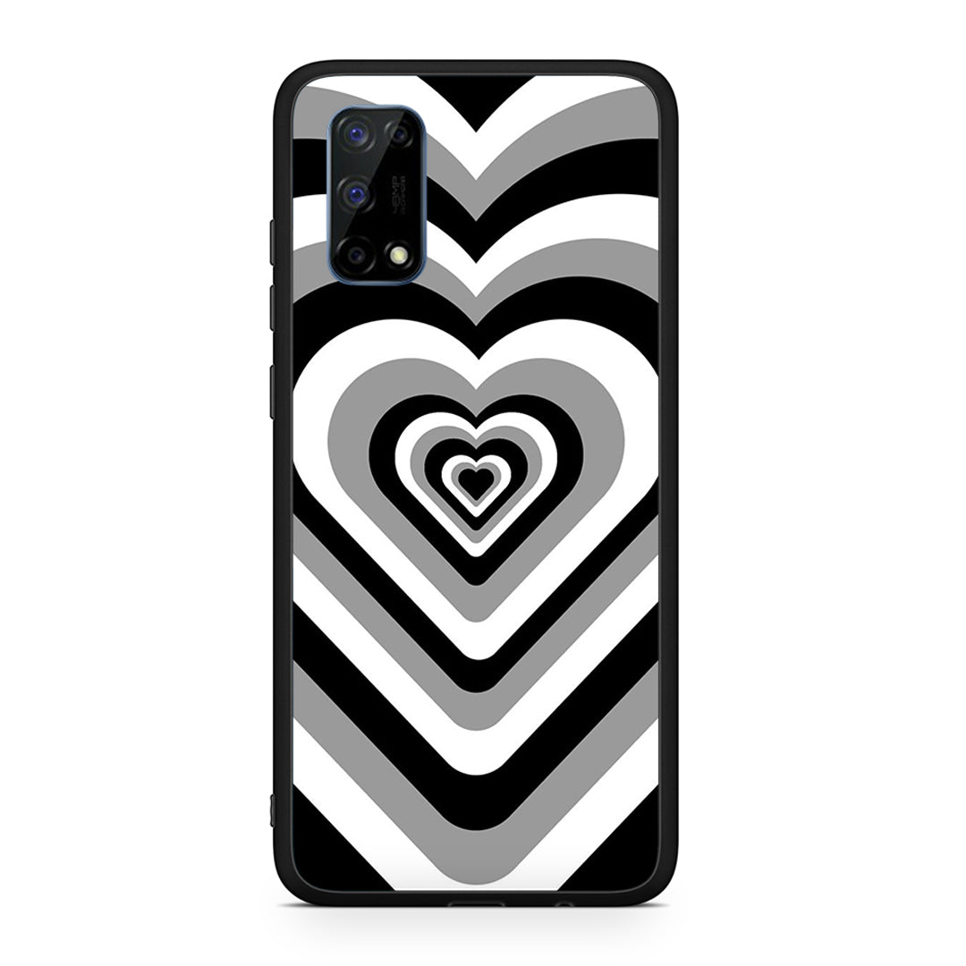 Black Hearts - Realme 7 Pro θήκη