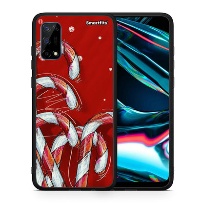 Candy Cane - Realme 7 Pro θήκη
