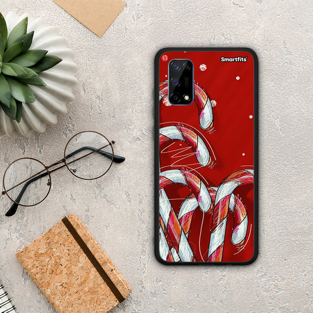 Candy Cane - Realme 7 Pro θήκη