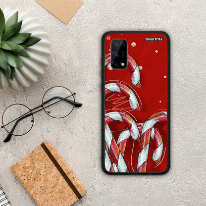 Candy Cane - Realme 7 Pro θήκη