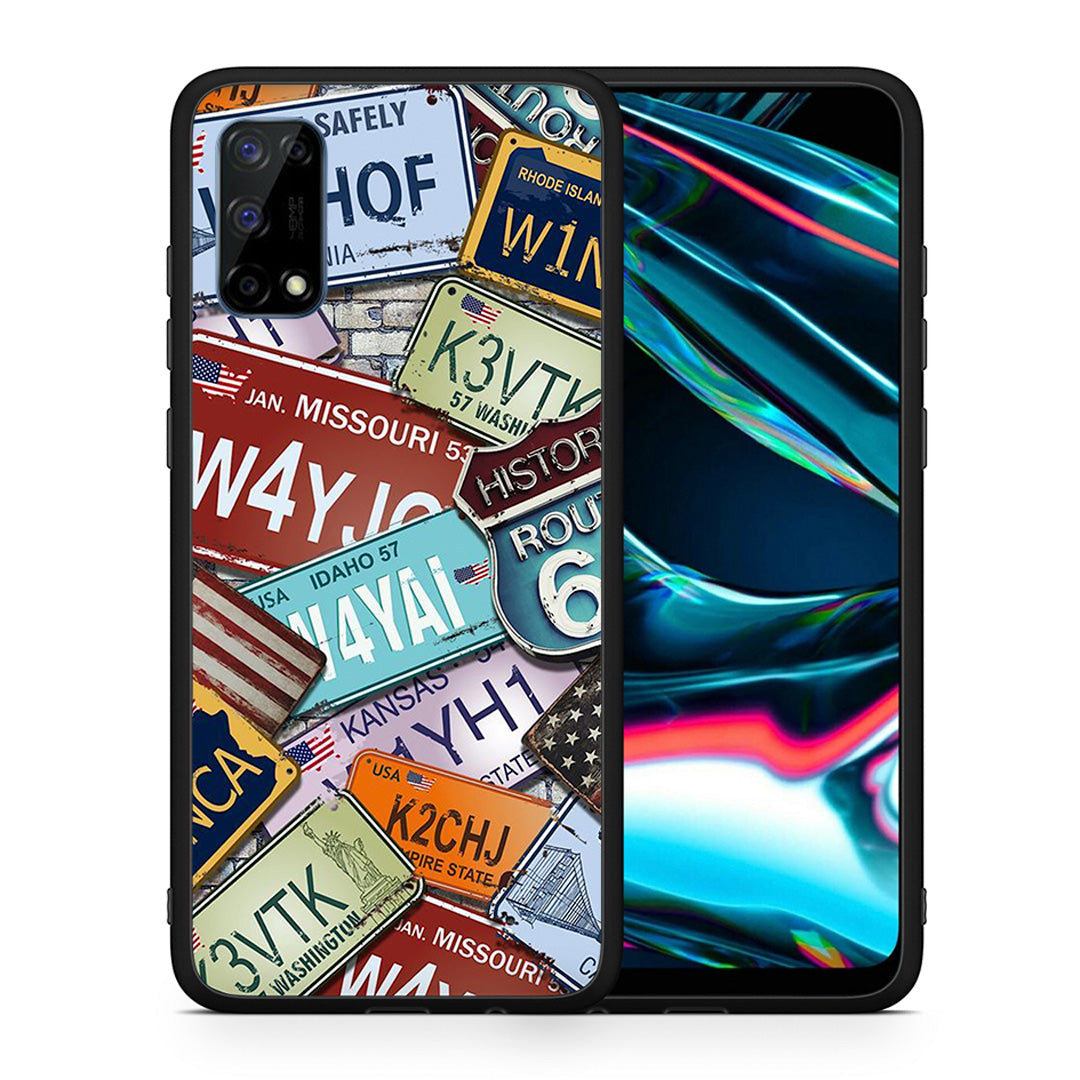 Car Plates - Realme 7 Pro θήκη