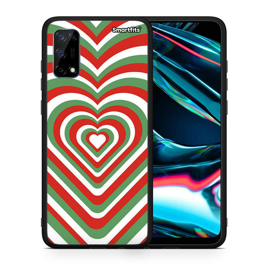 Christmas Hearts - Realme 7 Pro θήκη