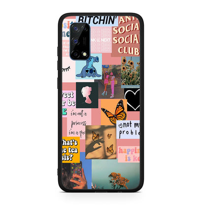Collage Bitchin - Realme 7 Pro θήκη