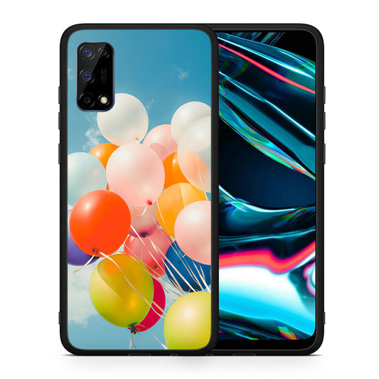 Colorful Balloons - Realme 7 Pro θήκη