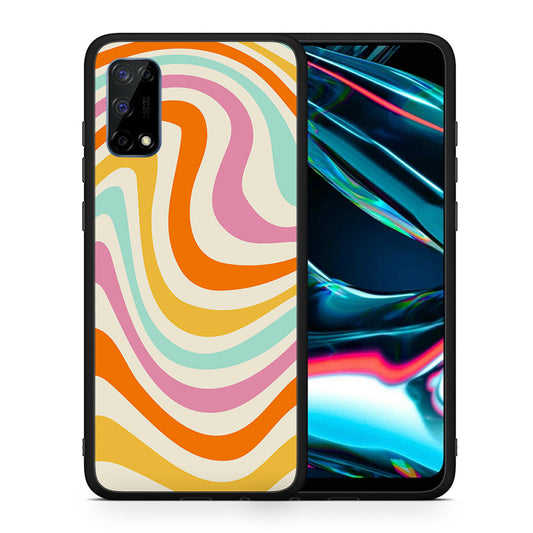 Colourful Waves - Realme 7 Pro θήκη