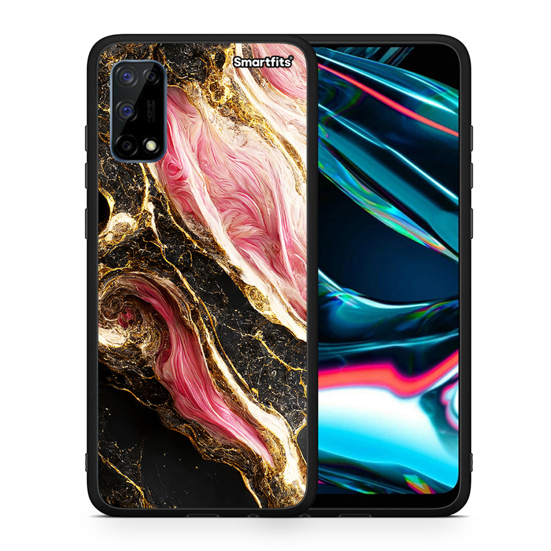 Glamorous Pink Marble - Realme 7 Pro θήκη