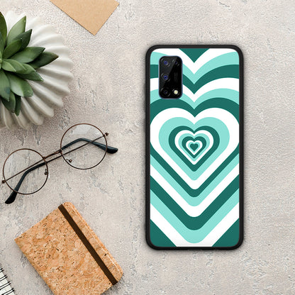 Green Hearts - Realme 7 Pro θήκη