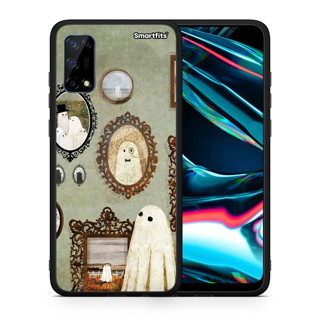 Θήκη Realme 7 Pro Halloween Ghost Season από τη Smartfits με σχέδιο στο πίσω μέρος και μαύρο περίβλημα | Realme 7 Pro Halloween Ghost Season case with colorful back and black bezels