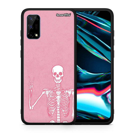 Θήκη Realme 7 Pro Halloween Motivation από τη Smartfits με σχέδιο στο πίσω μέρος και μαύρο περίβλημα | Realme 7 Pro Halloween Motivation case with colorful back and black bezels
