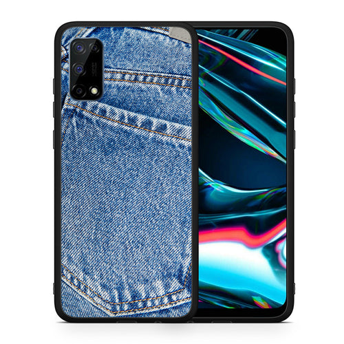 Jeans Pocket - Realme 7 Pro θήκη