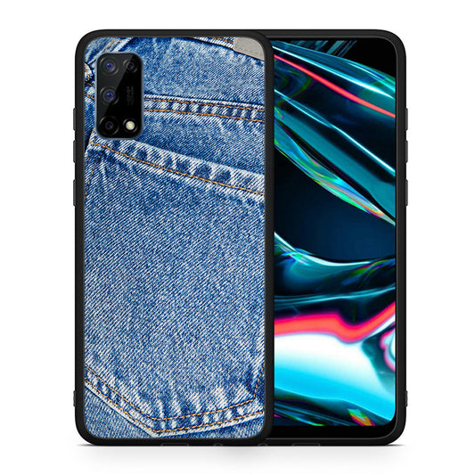 Jeans Pocket - Realme 7 Pro θήκη