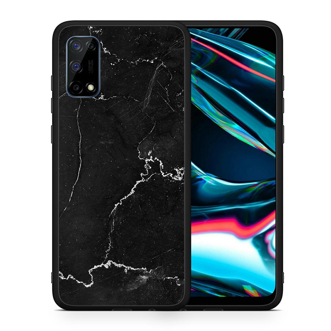 Marble Black - Realme 7 Pro θήκη