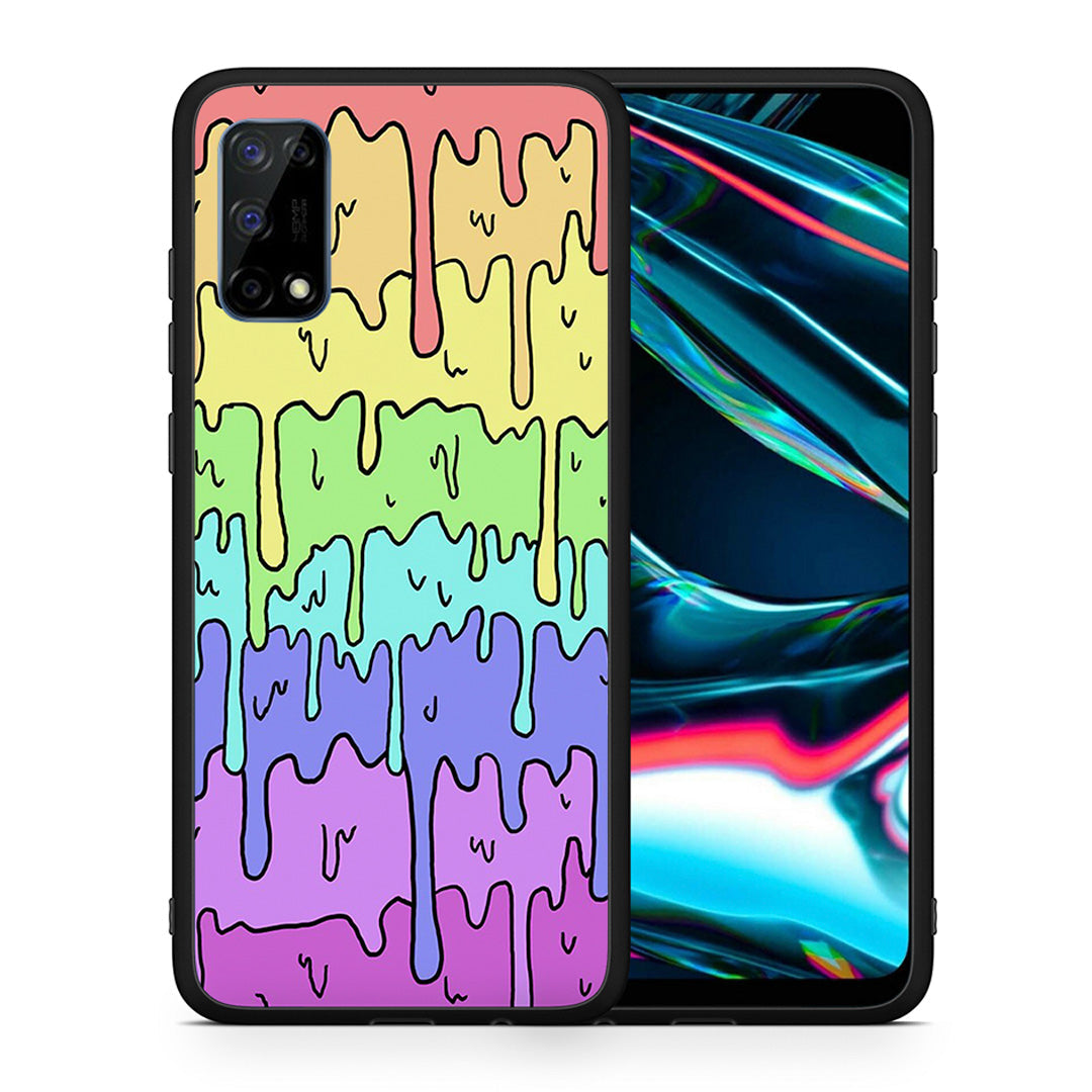 Melting Rainbow - Realme 7 Pro θήκη