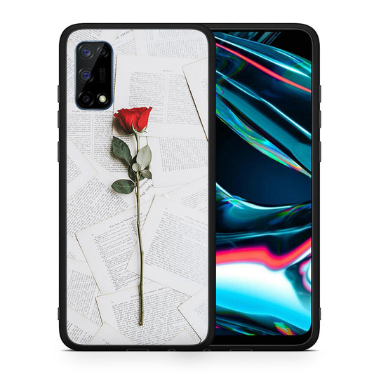 Red Rose - Realme 7 Pro θήκη