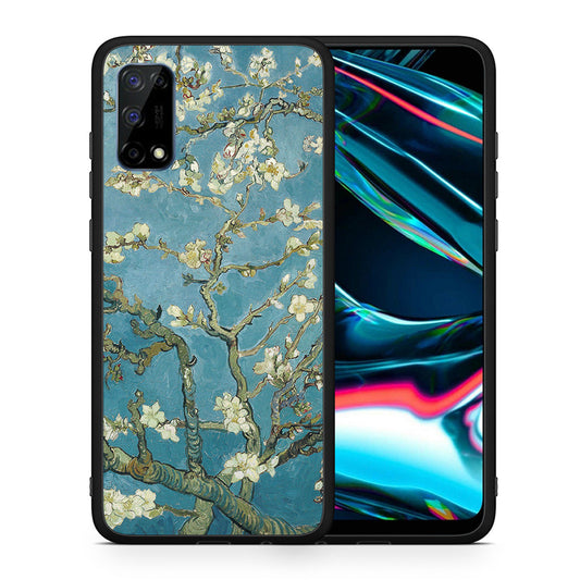 White Blossoms - Realme 7 Pro θήκη
