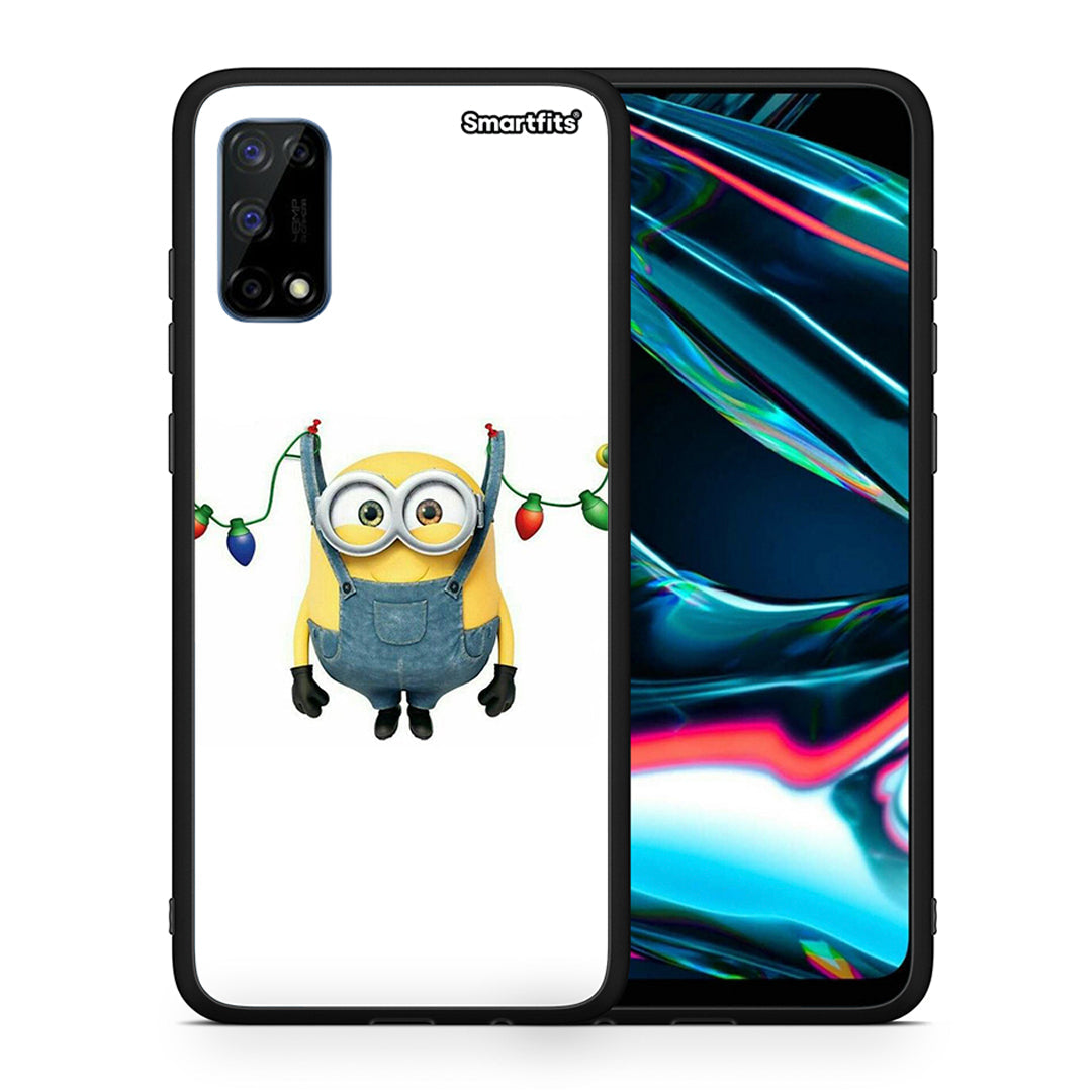 Xmas Minion Lights - Realme 7 Pro θήκη