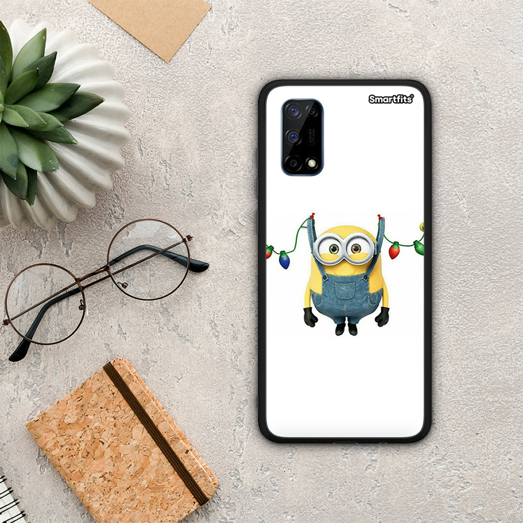 Xmas Minion Lights - Realme 7 Pro θήκη