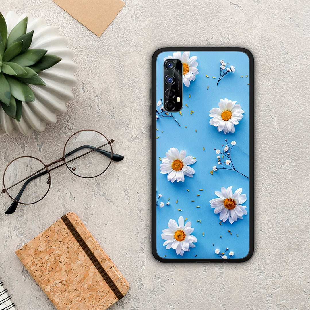 Real Daisies - Realme 7 θήκη