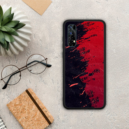 Red Paint - Realme 7 θήκη