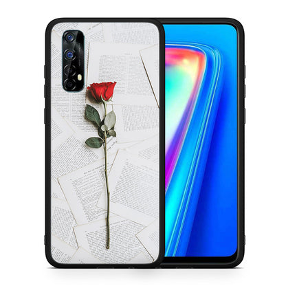 Red Rose - Realme 7 θήκη