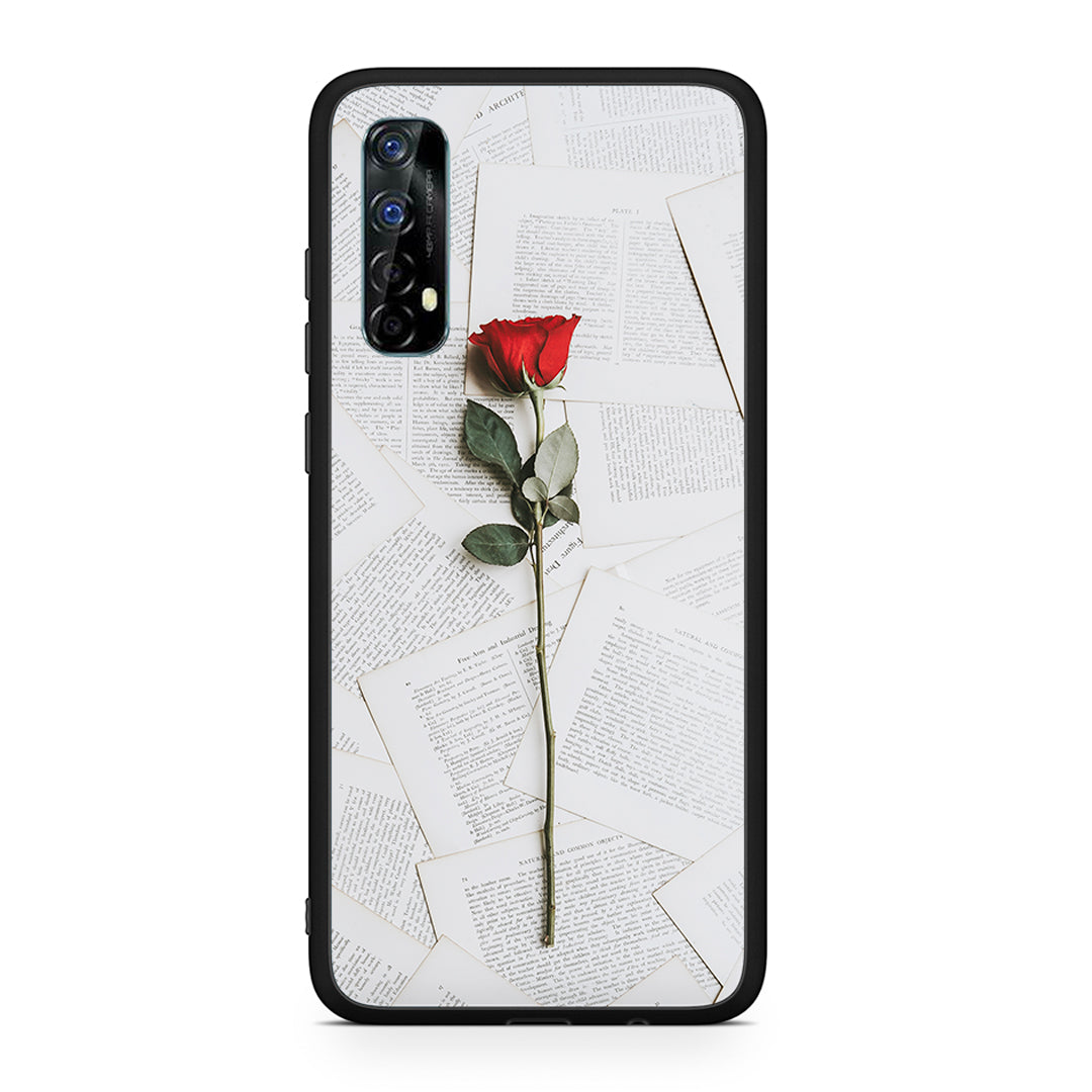 Red Rose - Realme 7 θήκη