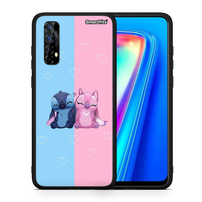 Stitch And Angel - Realme 7 θήκη