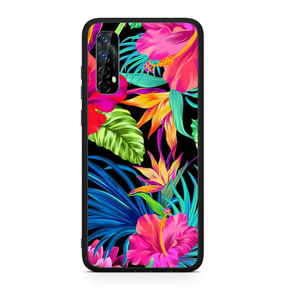 Tropical Flowers - Realme 7 θήκη