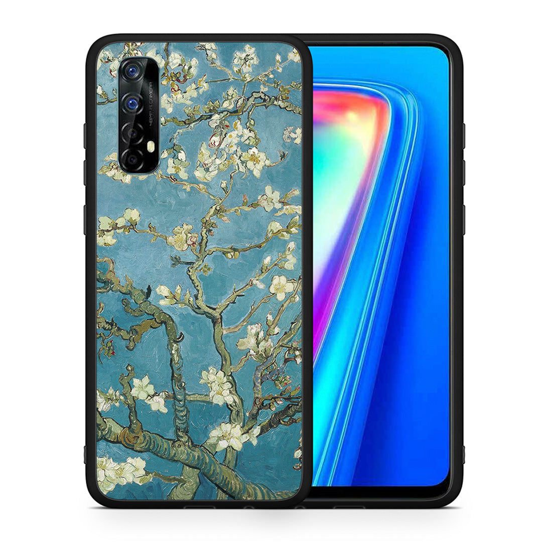 White Blossoms - Realme 7 θήκη