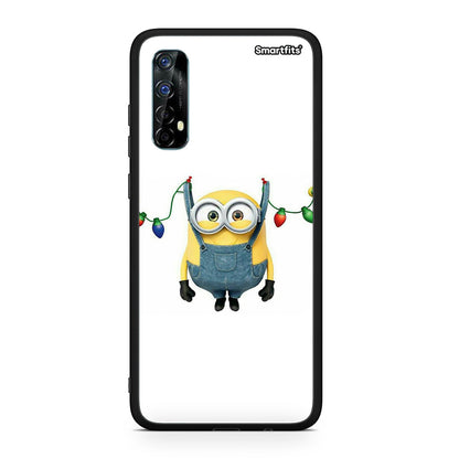 Xmas Minion Lights - Realme 7 θήκη