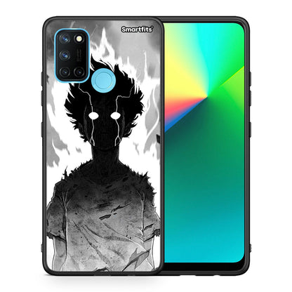 Θήκη Realme 7i / C25 Anime Boy από τη Smartfits με σχέδιο στο πίσω μέρος και μαύρο περίβλημα | Realme 7i / C25 Anime Boy case with colorful back and black bezels