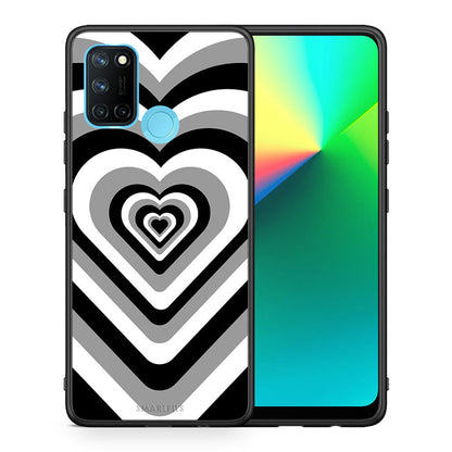Black Hearts - Realme 7i / C25 θήκη