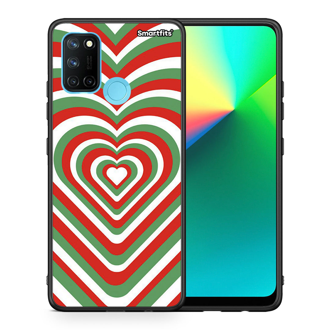 Christmas Hearts - Realme 7i / C25 θήκη