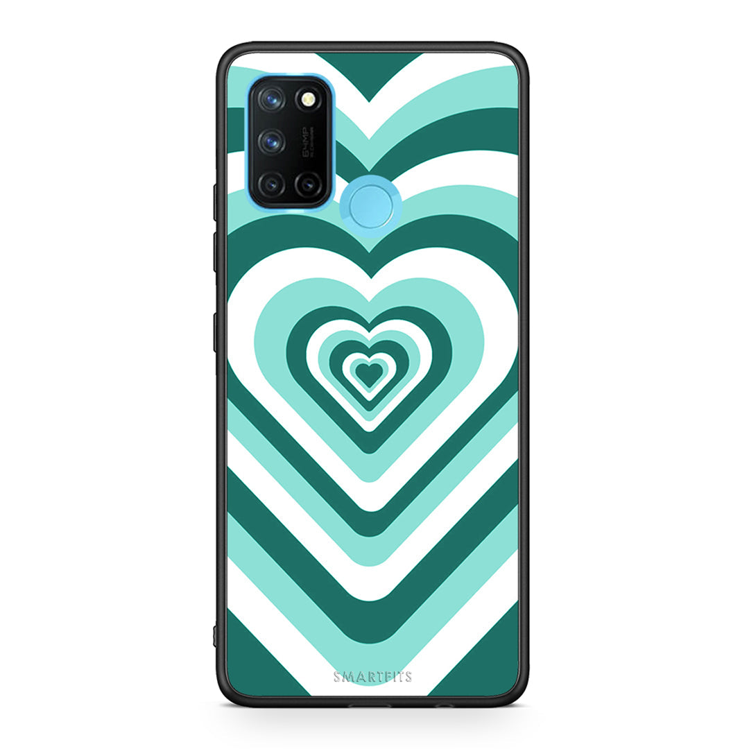 Green Hearts - Realme 7i / C25 θήκη